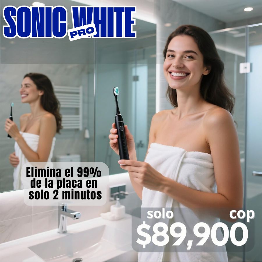 SONICWHITE PRO - El Cepillo Que Revoluciona Tu Sonrisa