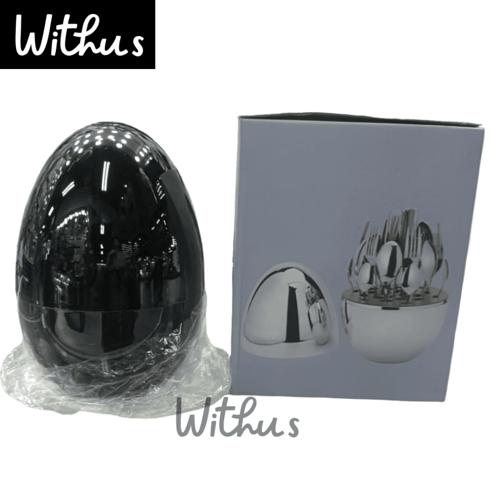 Cubiertero Chrome Egg