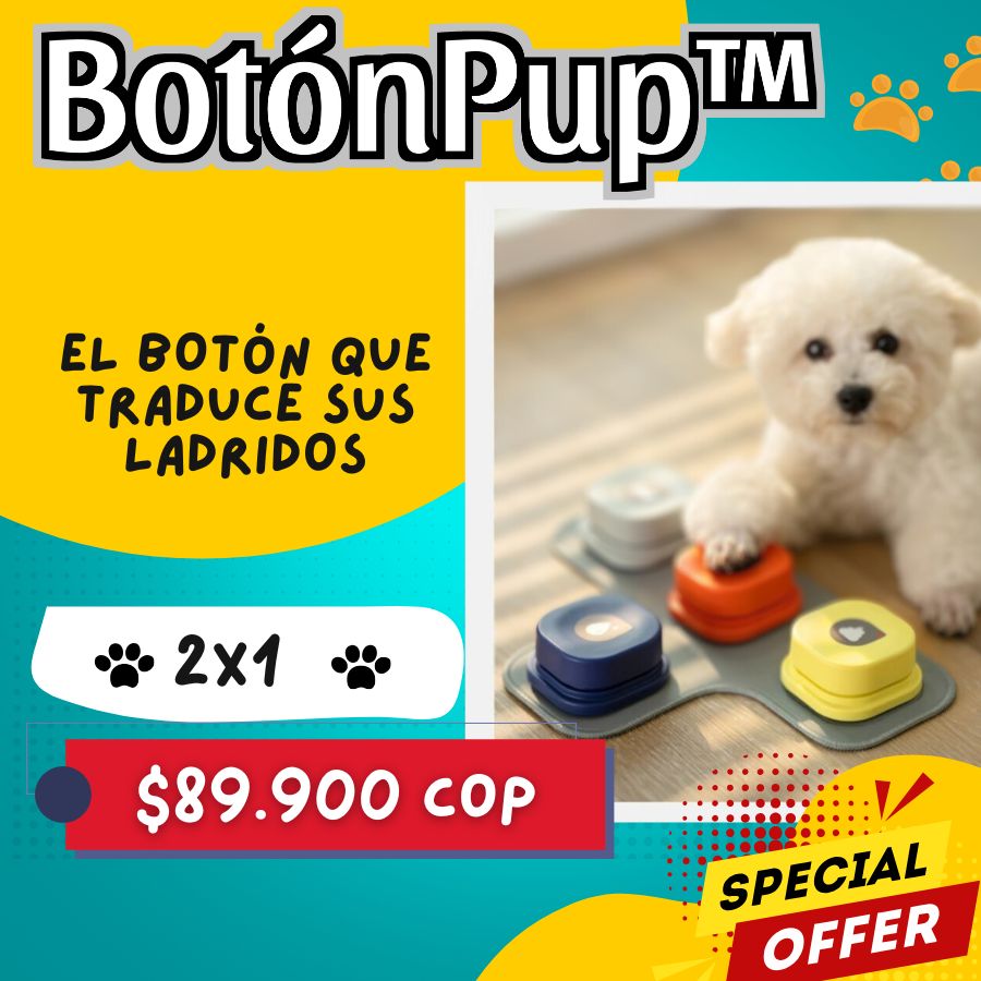 BotónPup™ | El botón que traduce sus ladridos