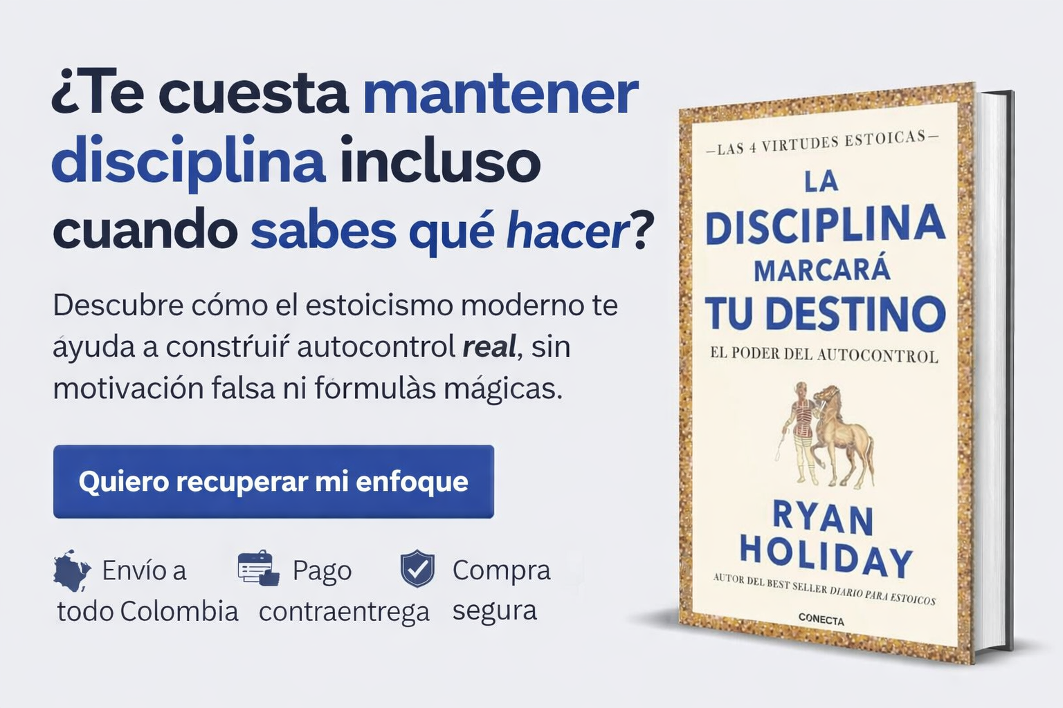 Libro -La Disciplina Marcará Tu Destino